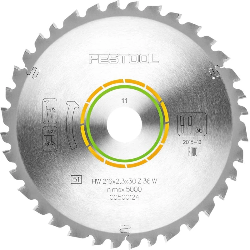 Festool | Universal saw blade 216X2,3X30 W36